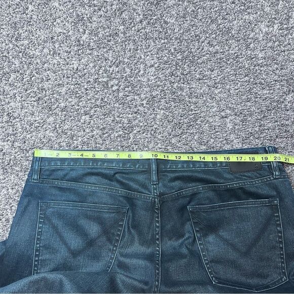 John Varvatos Wight Skinny Button Fly Denim Dark Wash Mens Size 38x28 - Picture 6 of 8